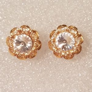 Tidings of Love Swarovski Crystal Earrings